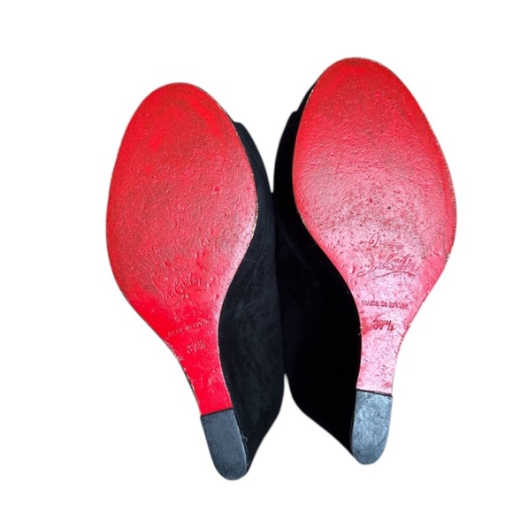 Christian Louboutin Affiche 140mm Black
Wedge Mules - Picture 7 of 8